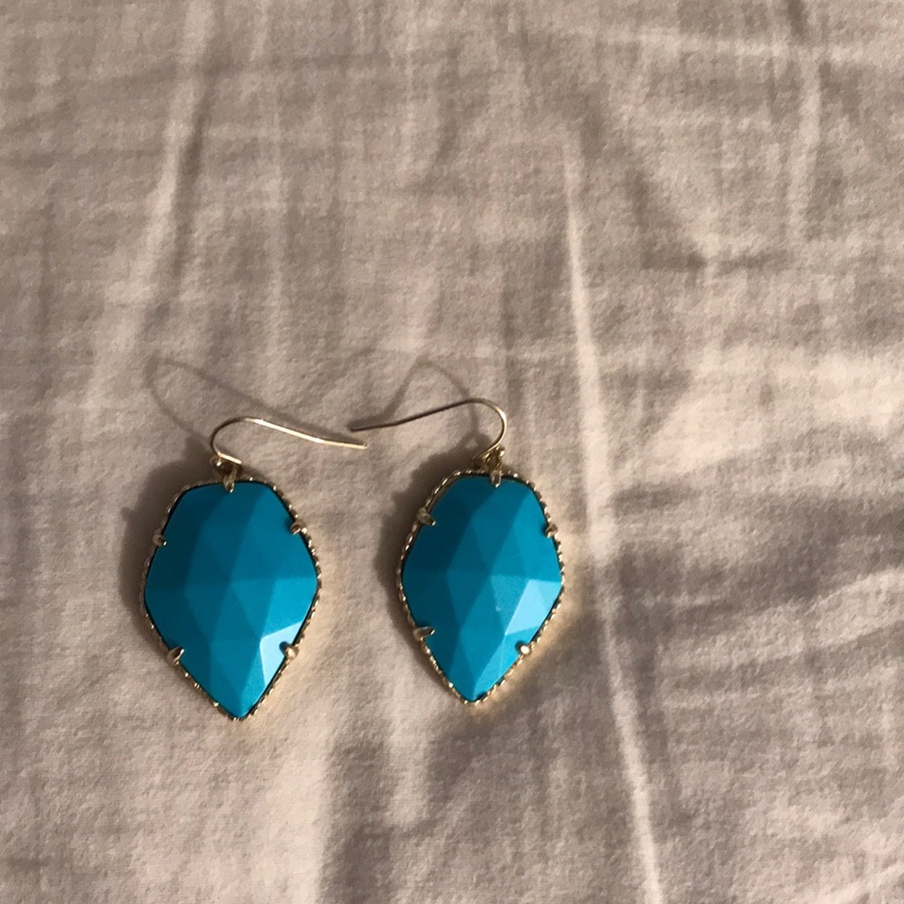 Kendra Scott blue earrings